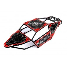 5TS Metal Roll Cage w/Red Panels | Rovan Sports